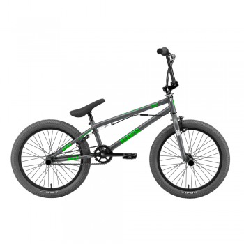 Велосипед BMX Stark Madness 2 2024 черно-зеленый