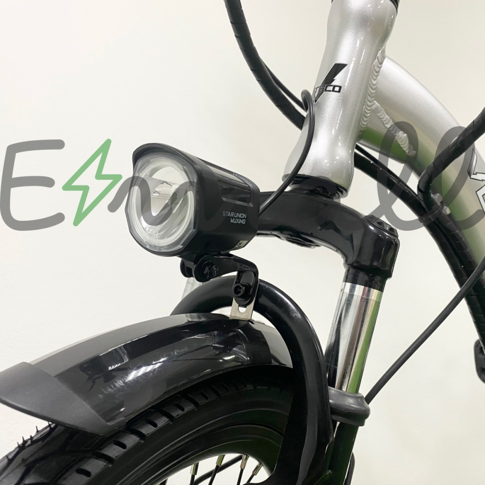 Электровелосипед Volteco FLEX UP серебристый 4
