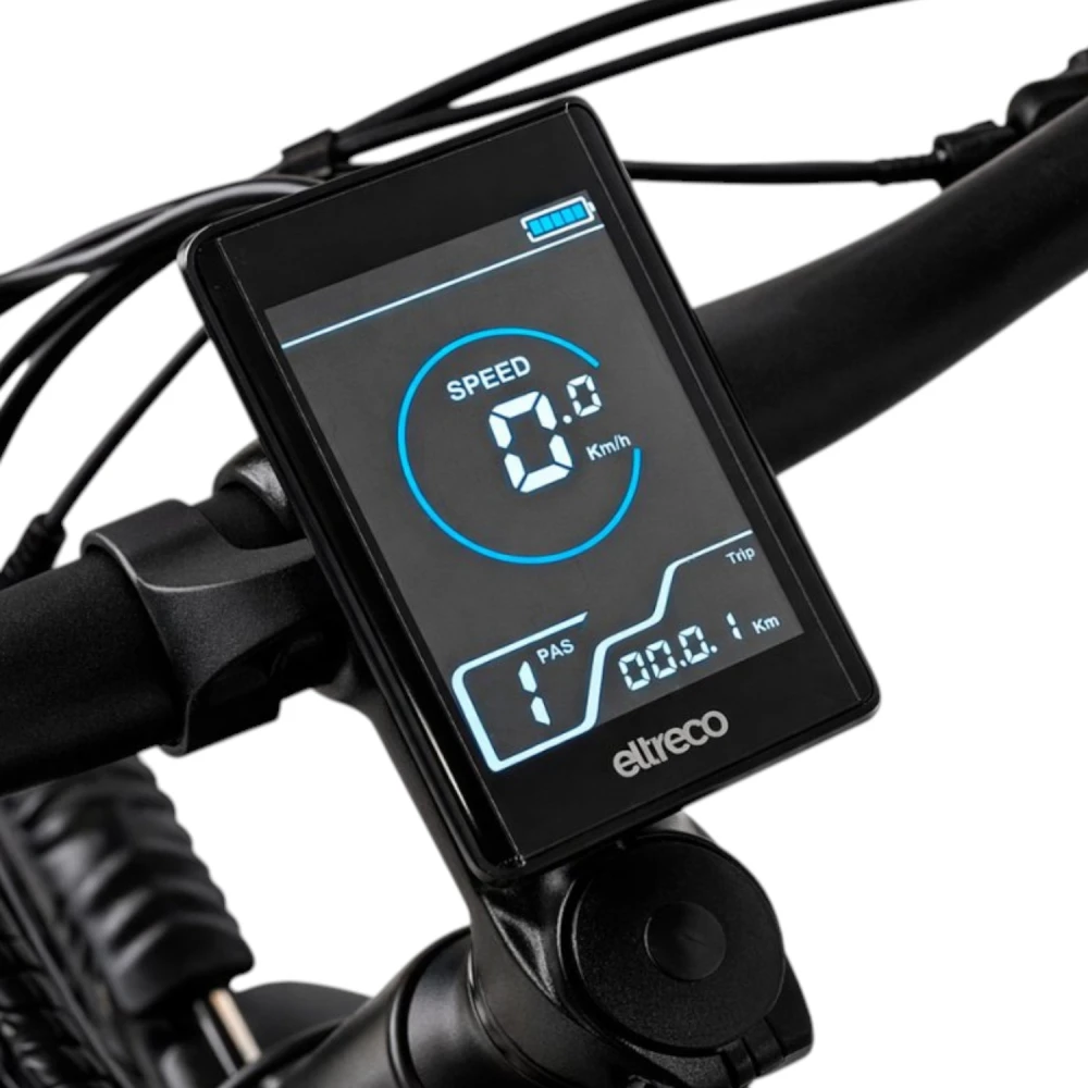 Электровелосипед Eltreco XT 850 pro Серебристый-матовый 6